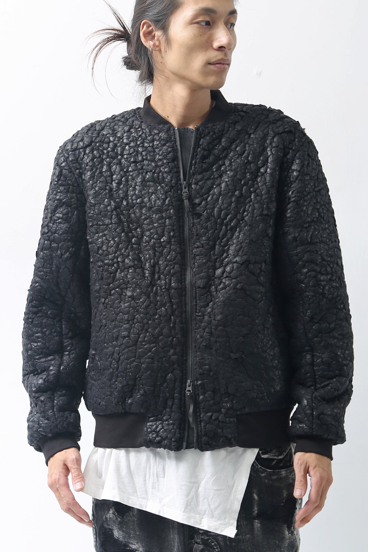 1902-JK04B Coating Boa JKT 02