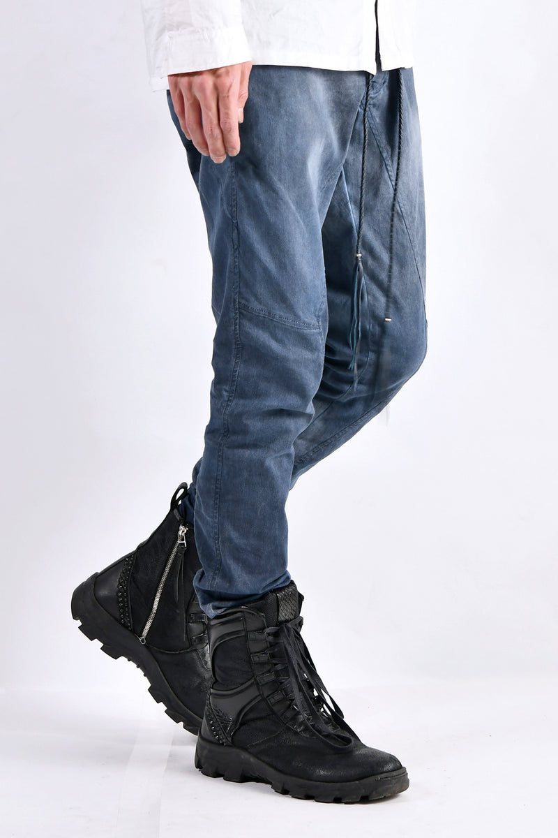 2102-PT01A Stretch Twill Pants 03 Navy