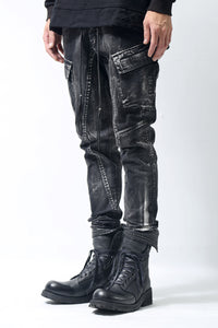 1902-PT06A Discharged Double Flap Pants