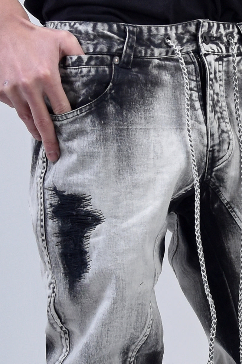 2101-PT01C Discharged Stretch Twill Pants 02