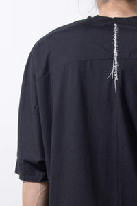 2201-CT06 Hand Stitched Dolman Cut Black