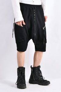2102-PT04 Fleece Double Pocket Shorts