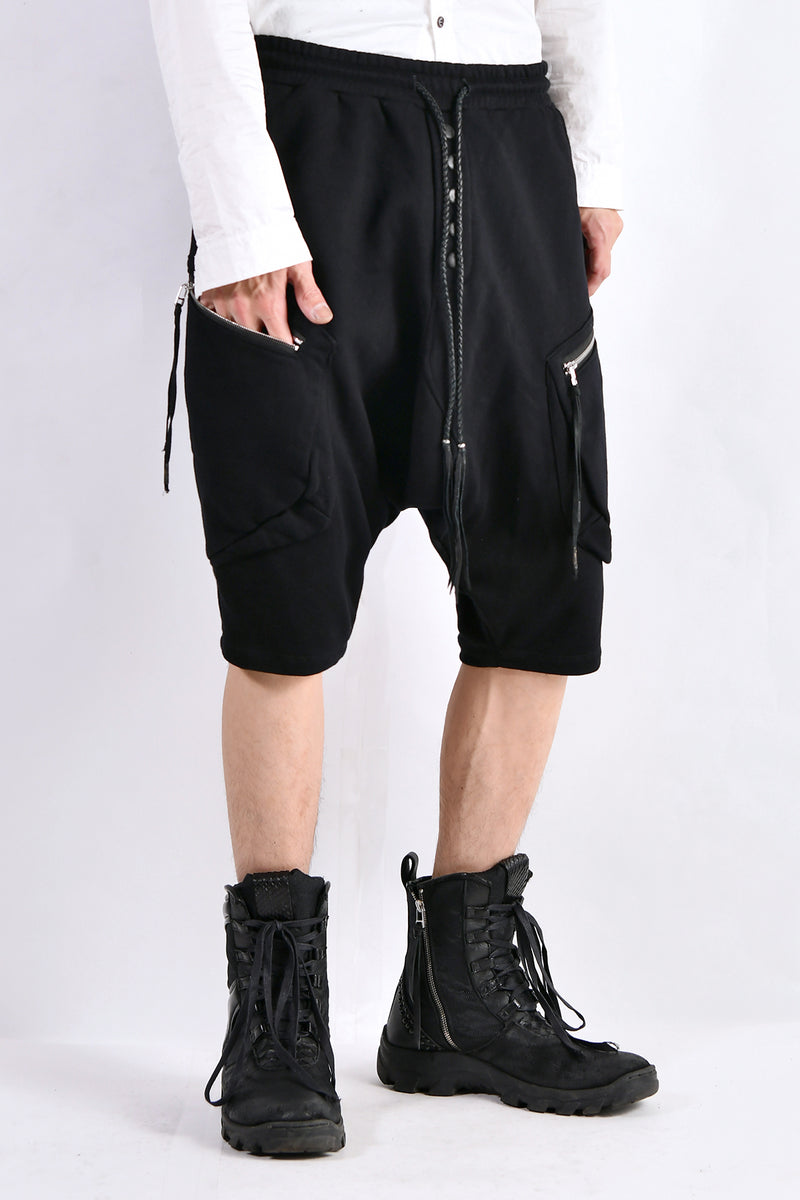 2102-PT04 Fleece Double Pocket Shorts