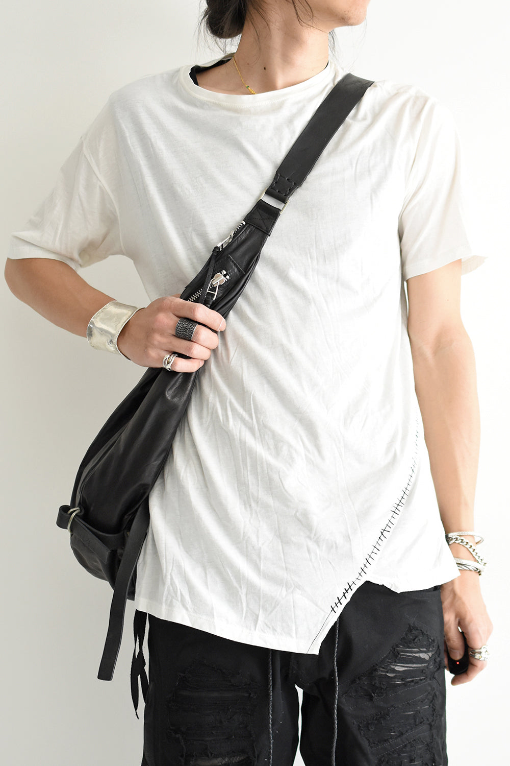 1901-BG01 Double Zip L.A Bag