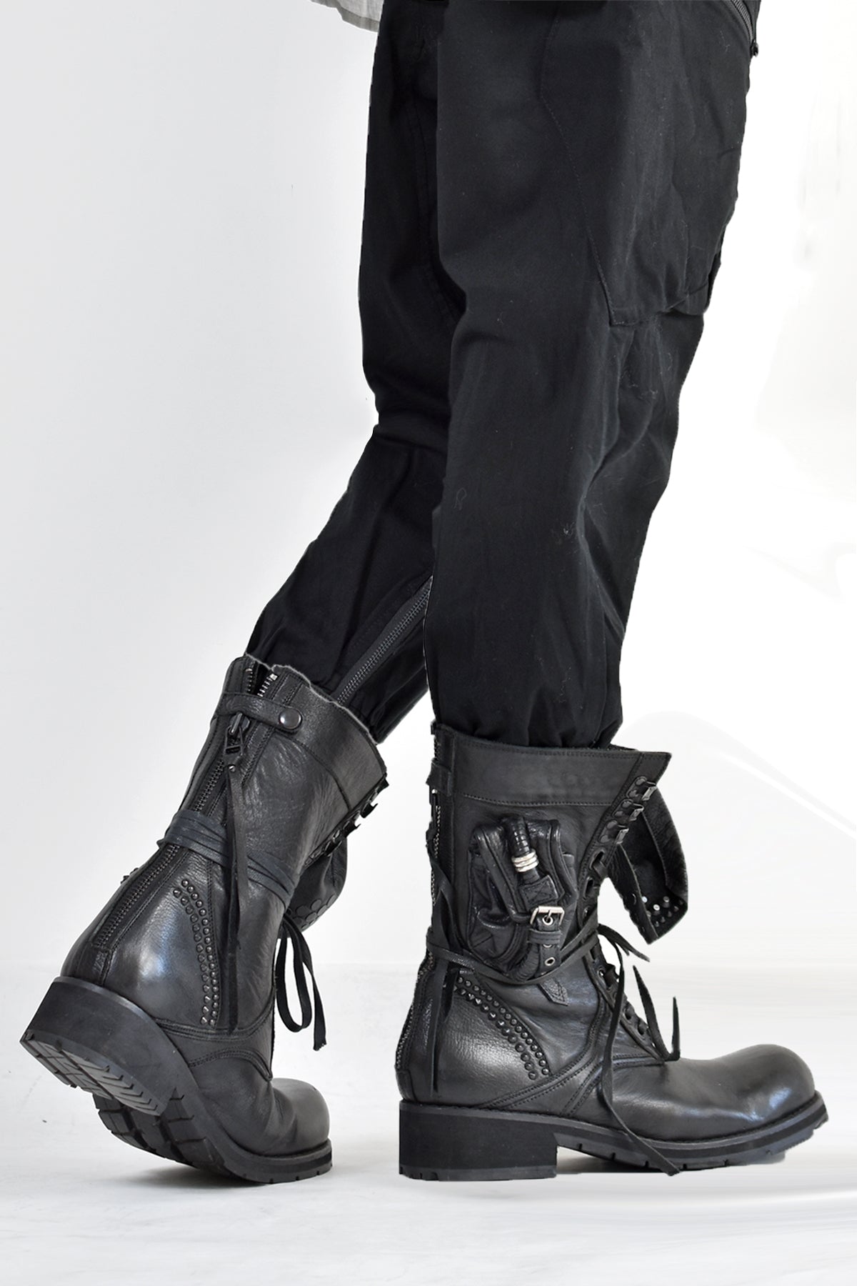 1602-BO07 Chrome Boots 10