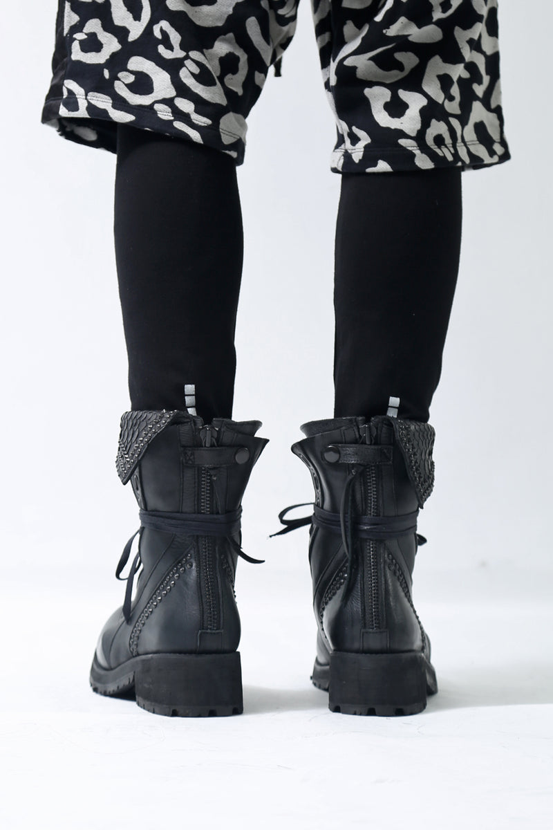 1702-BO03A Crush Chrome Boots 03