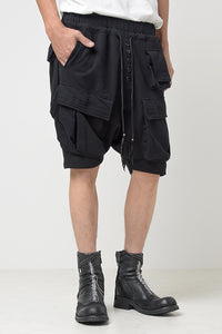 2301-PT07 Stretch Sweat Cargo Shorts