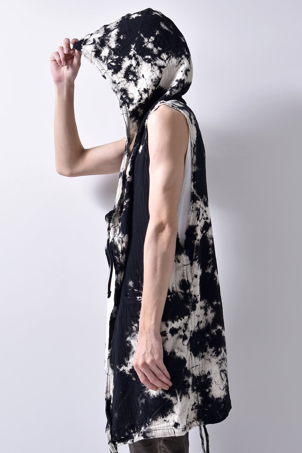 2102-TP05B Hooded Tie Dye Gauze CD / NS