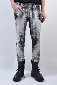 2101-PT01B Discharged Stretch Twill Pants 01