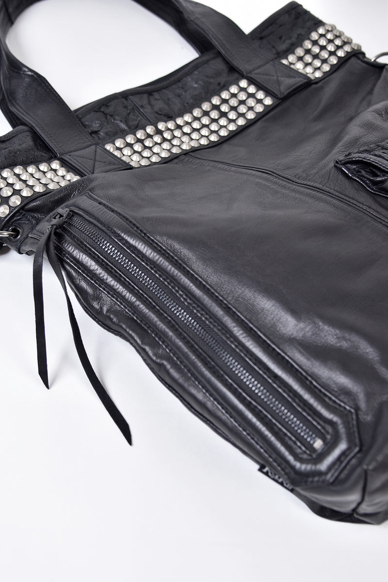 1301-BG02 White Estoc Tote