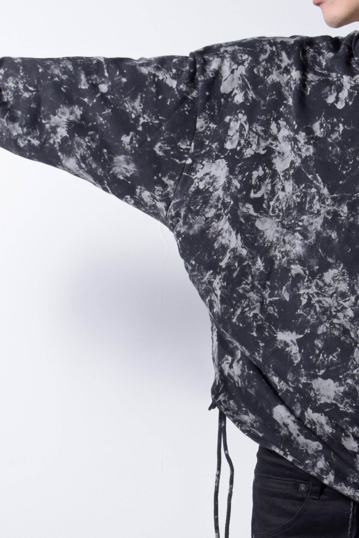 2202-TP04 Flake Discharged Side Shirring Top