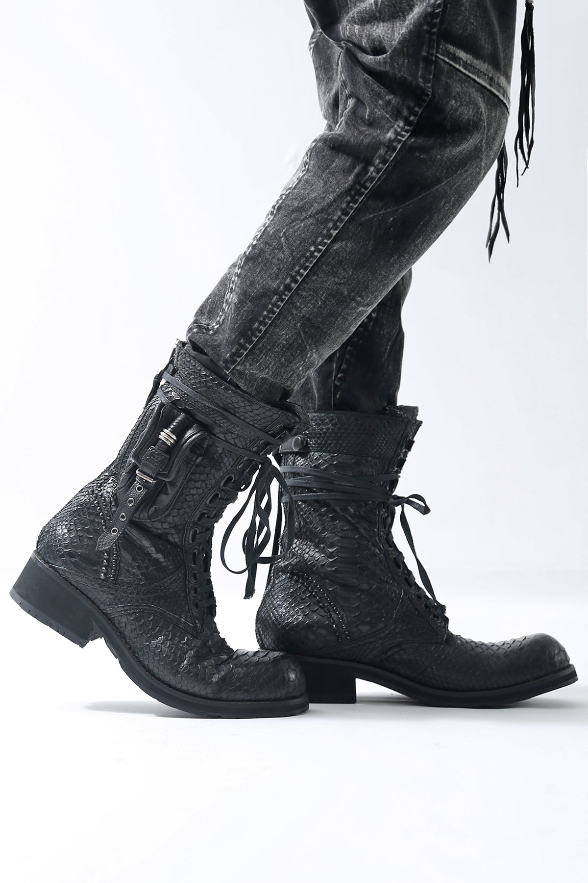 KMRii ケムリ 2501-BO07 Chrome Boots 10/ SPCクロム ブーツ スネーク