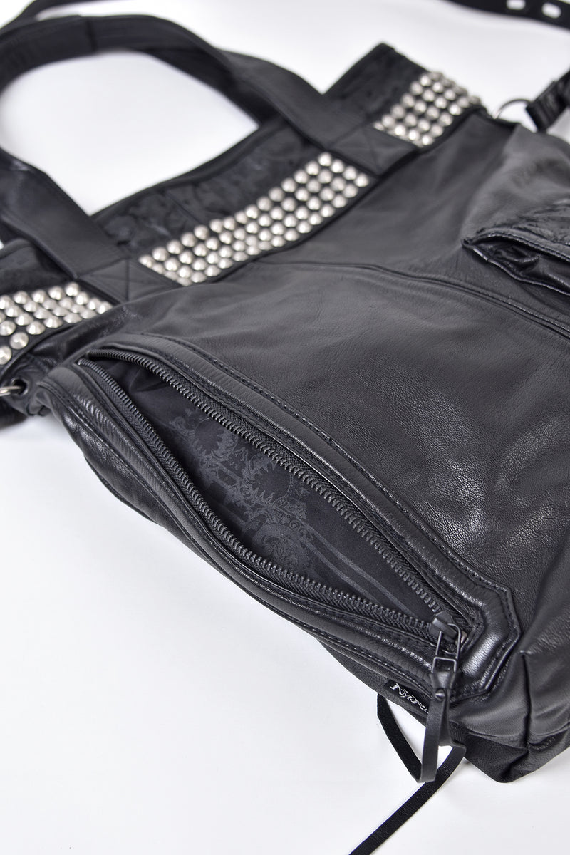 1301-BG02 White Estoc Tote