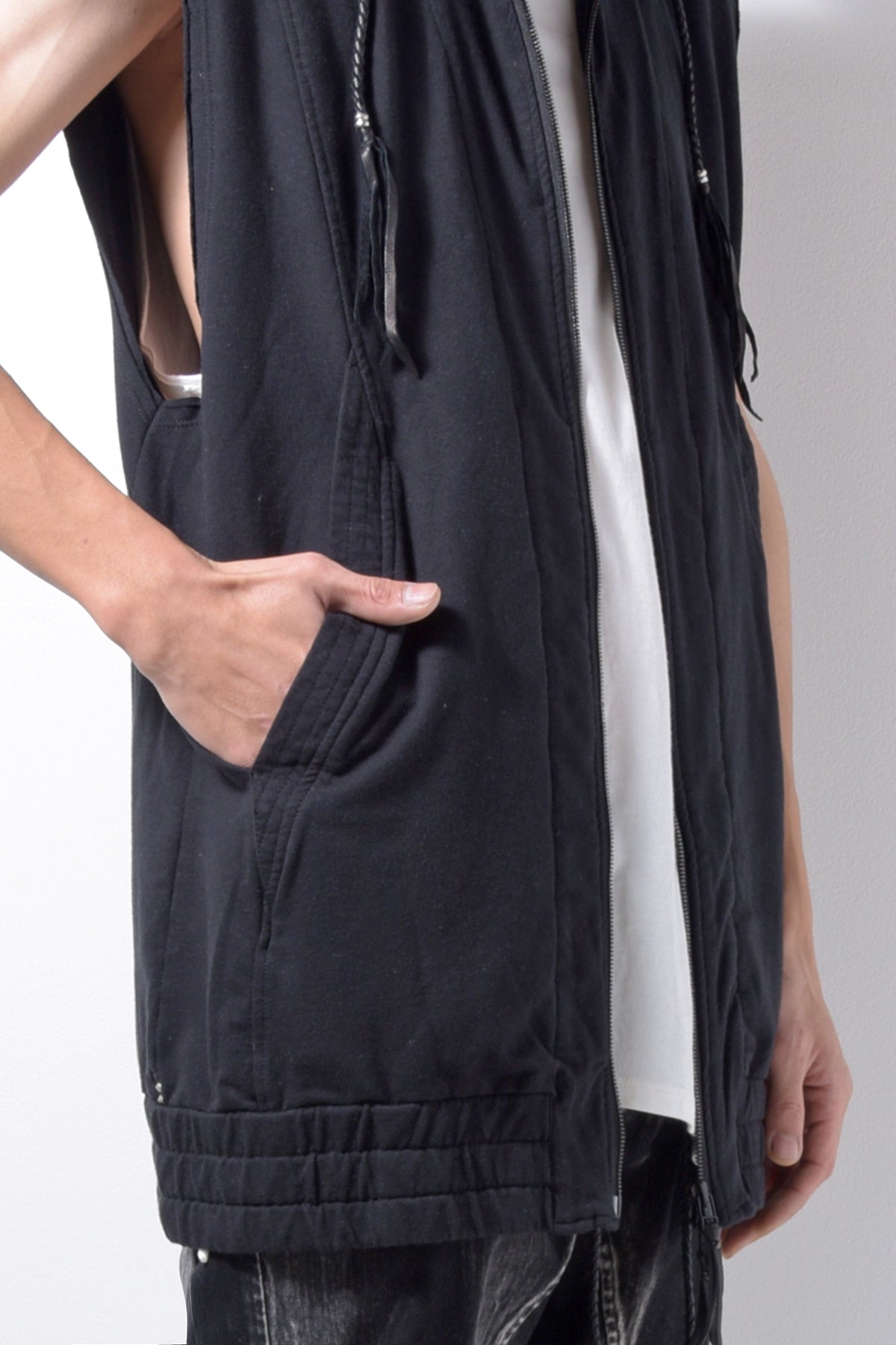 2201-TP02 Back Stitch Cotton Parka / NS