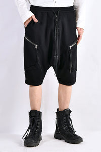 2102-PT04 Fleece Double Pocket Shorts