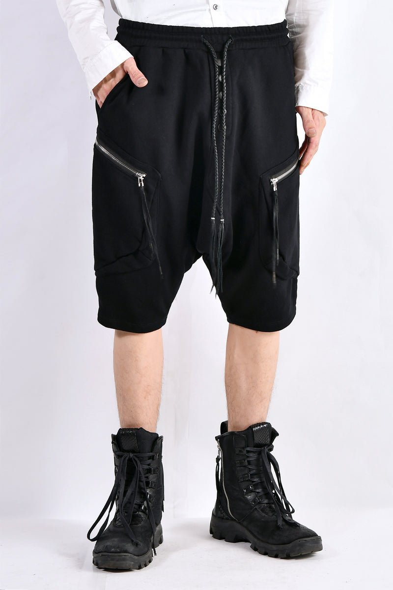 2102-PT04 Fleece Double Pocket Shorts