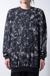 2202-TP05 Flake Discharged Dolman Top