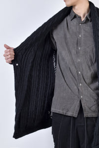 2002-KT02 Cable Combi Mohair CD Black