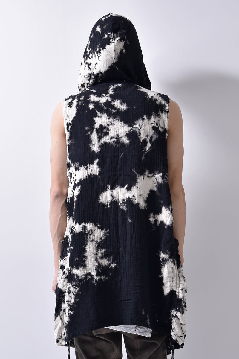 2102-TP05B Hooded Tie Dye Gauze CD / NS