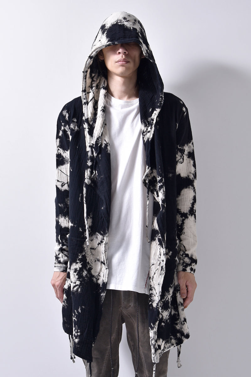 2102-TP04B Hooded Tie Dye Gauze CD / LS