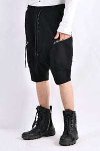 2102-PT04 Fleece Double Pocket Shorts