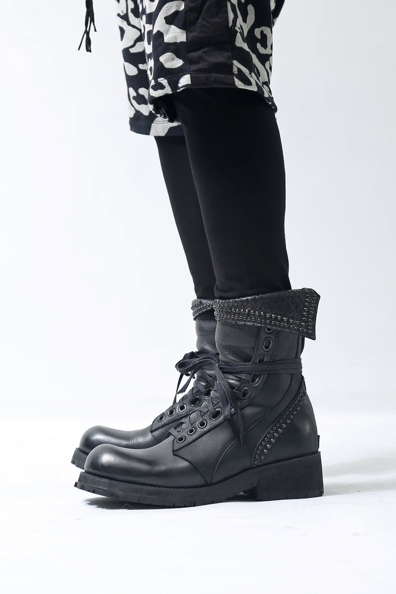 1702-BO03A Crush Chrome Boots 03