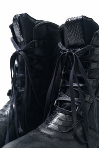 1801-BO08 Black Metal Sneaker 03