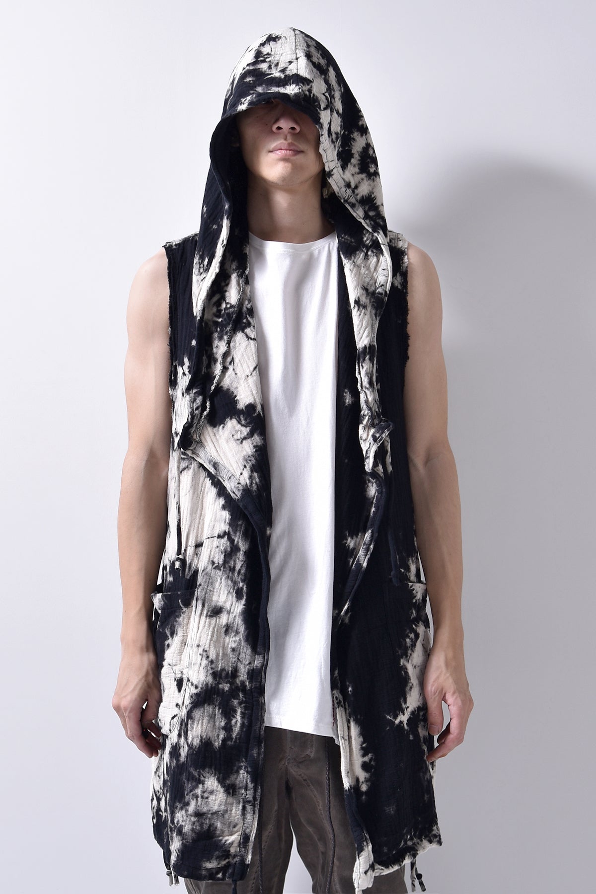 2102-TP05B Hooded Tie Dye Gauze CD / NS