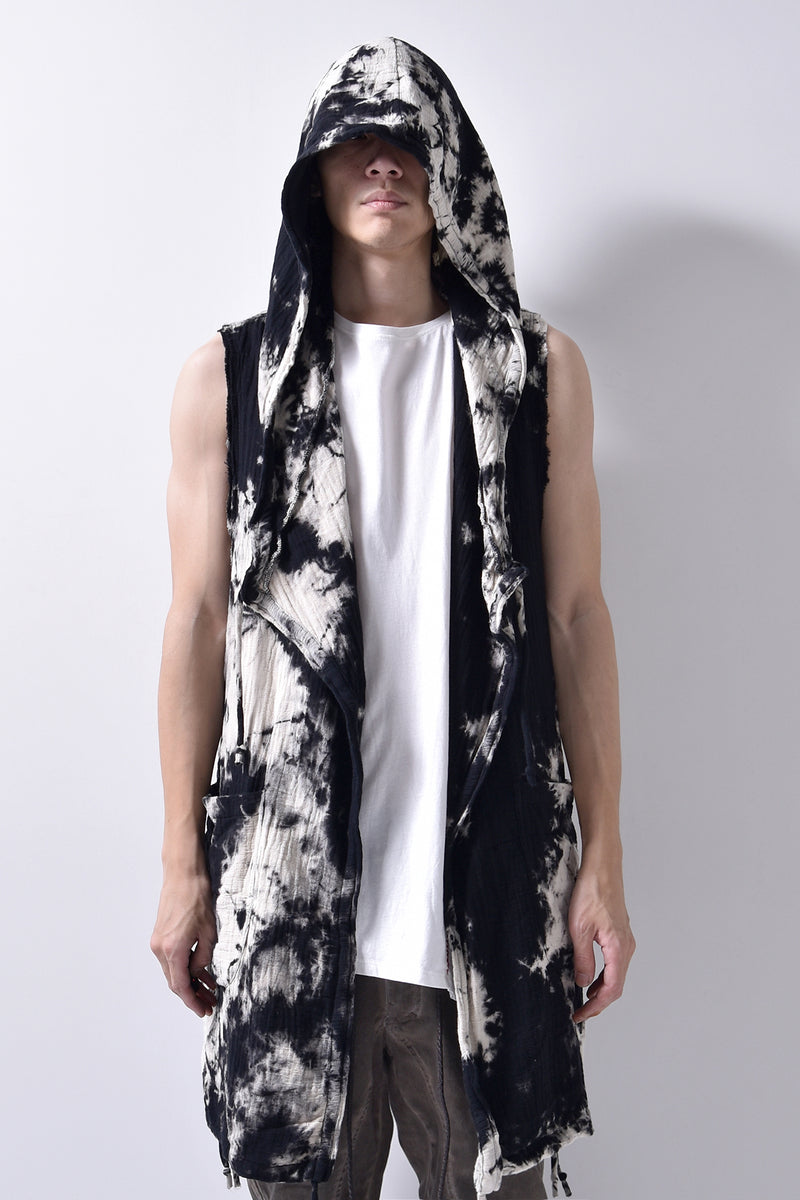 2102-TP05B Hooded Tie Dye Gauze CD / NS