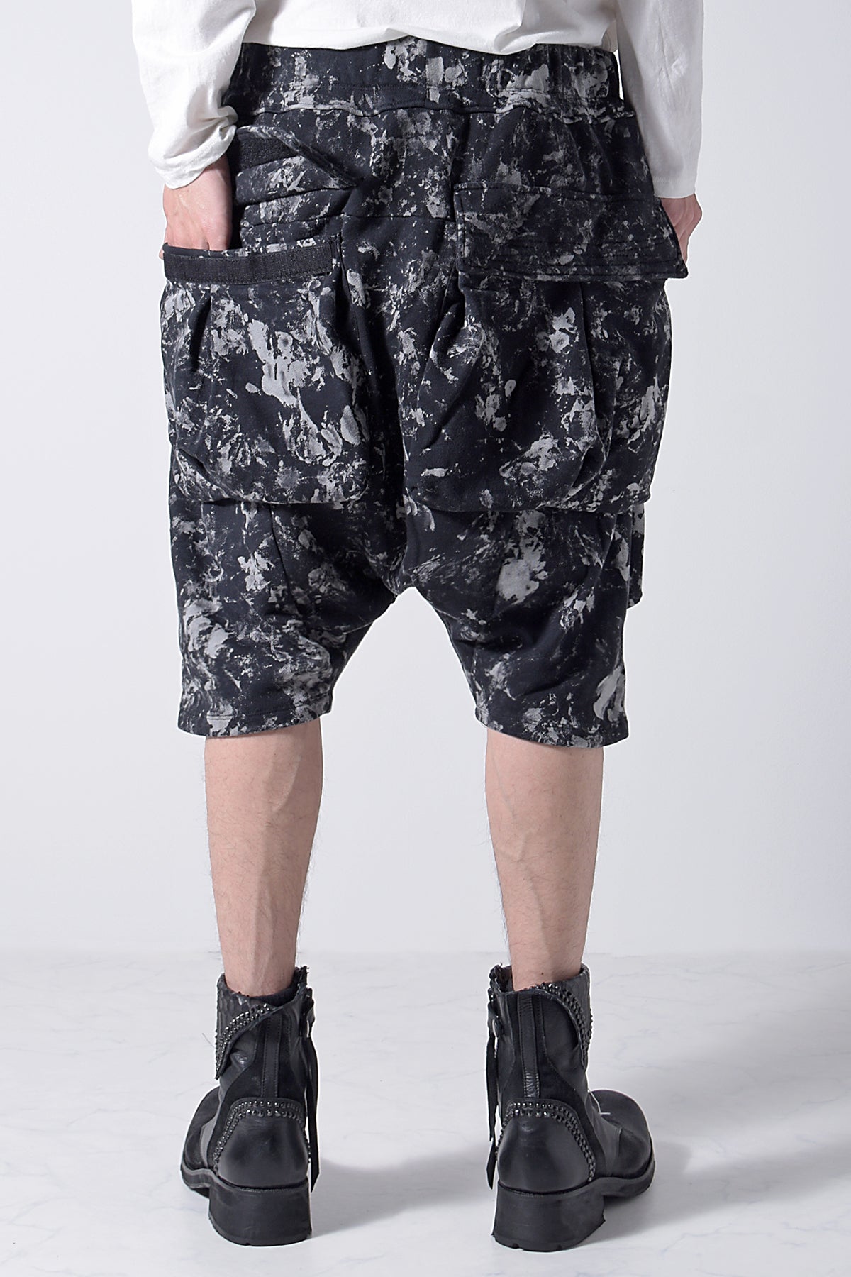 2202-PT06B Flake Discharged Cargo Shorts