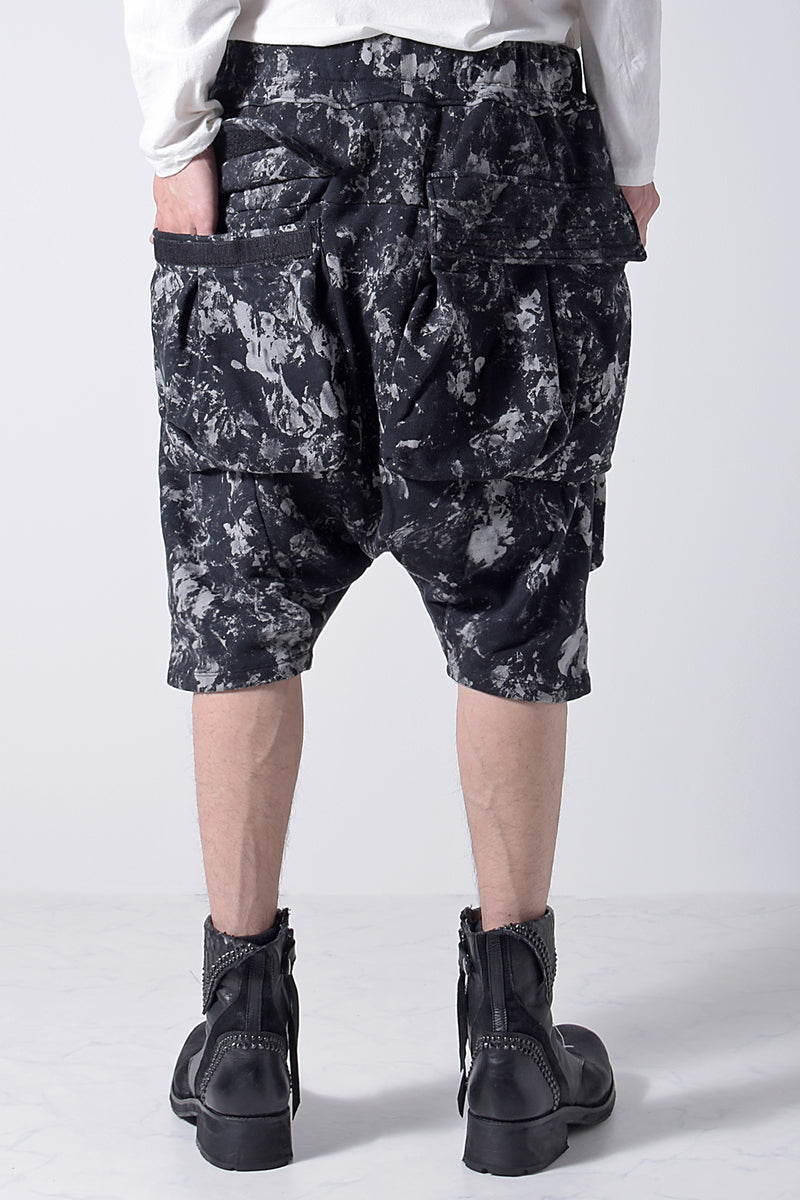 2202-PT06B Flake Discharged Cargo Shorts