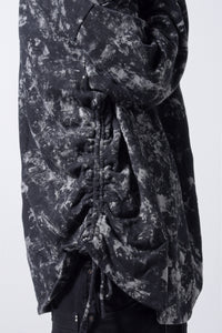 2202-TP04 Flake Discharged Side Shirring Top