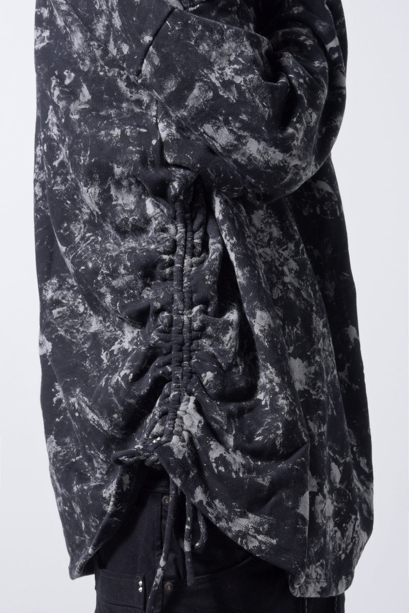 2202-TP04 Flake Discharged Side Shirring Top