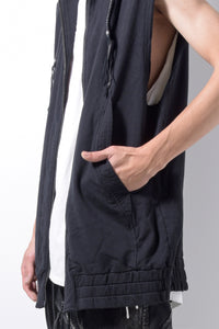 2201-TP02 Back Stitch Cotton Parka / NS