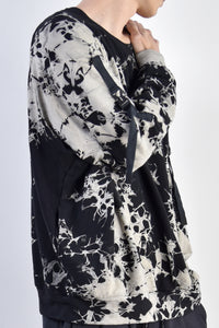 2002-TP03B Tie Dye Bamboo Pullover