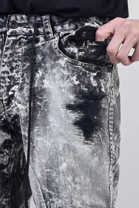 2101-PT01B Discharged Stretch Twill Pants 01