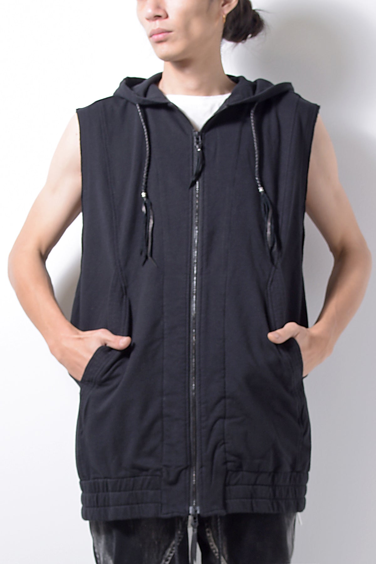 2201-TP02 Back Stitch Cotton Parka / NS