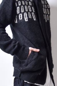 1902-KT04 Monolith Mohair Hooded JKT