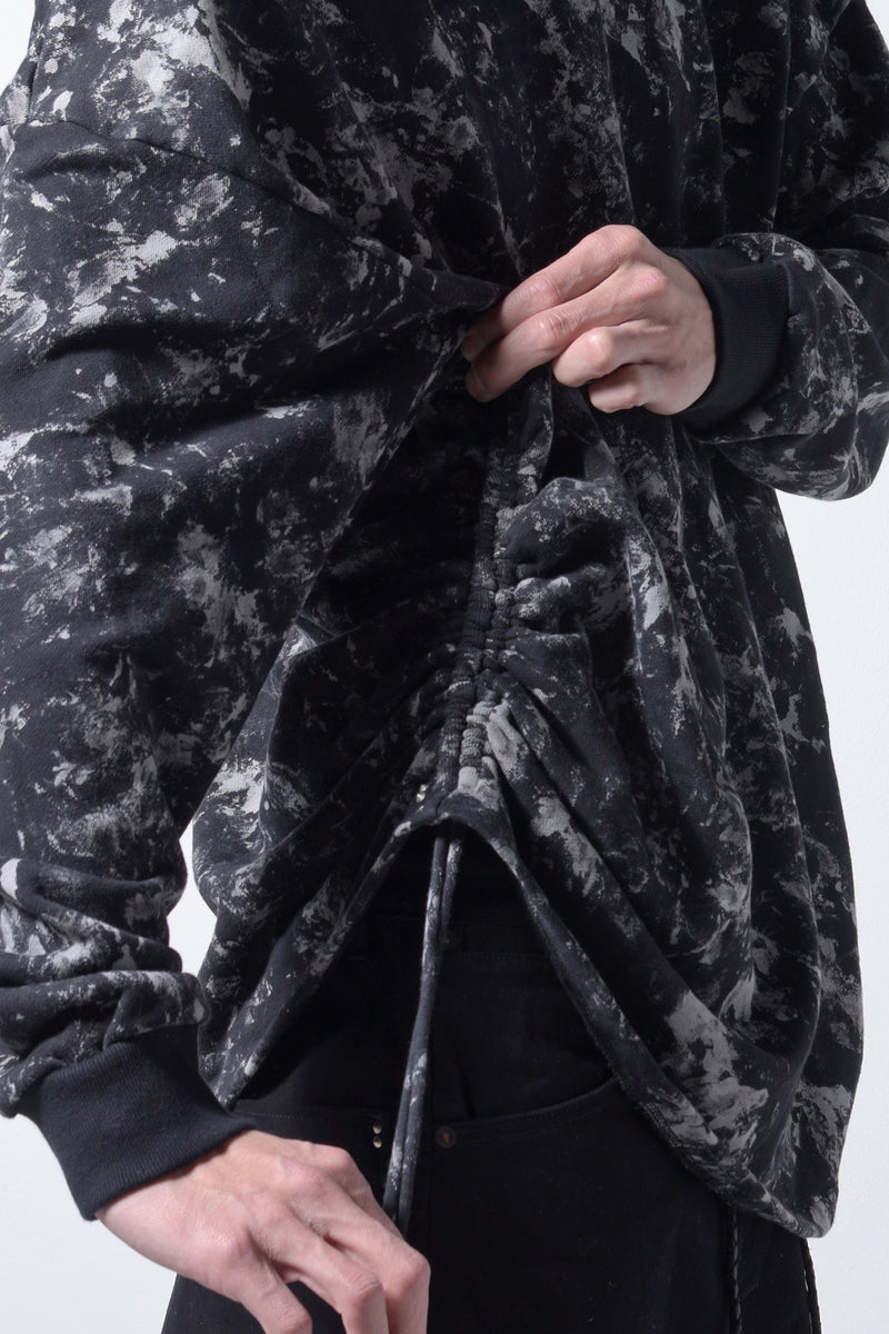 2202-TP04 Flake Discharged Side Shirring Top