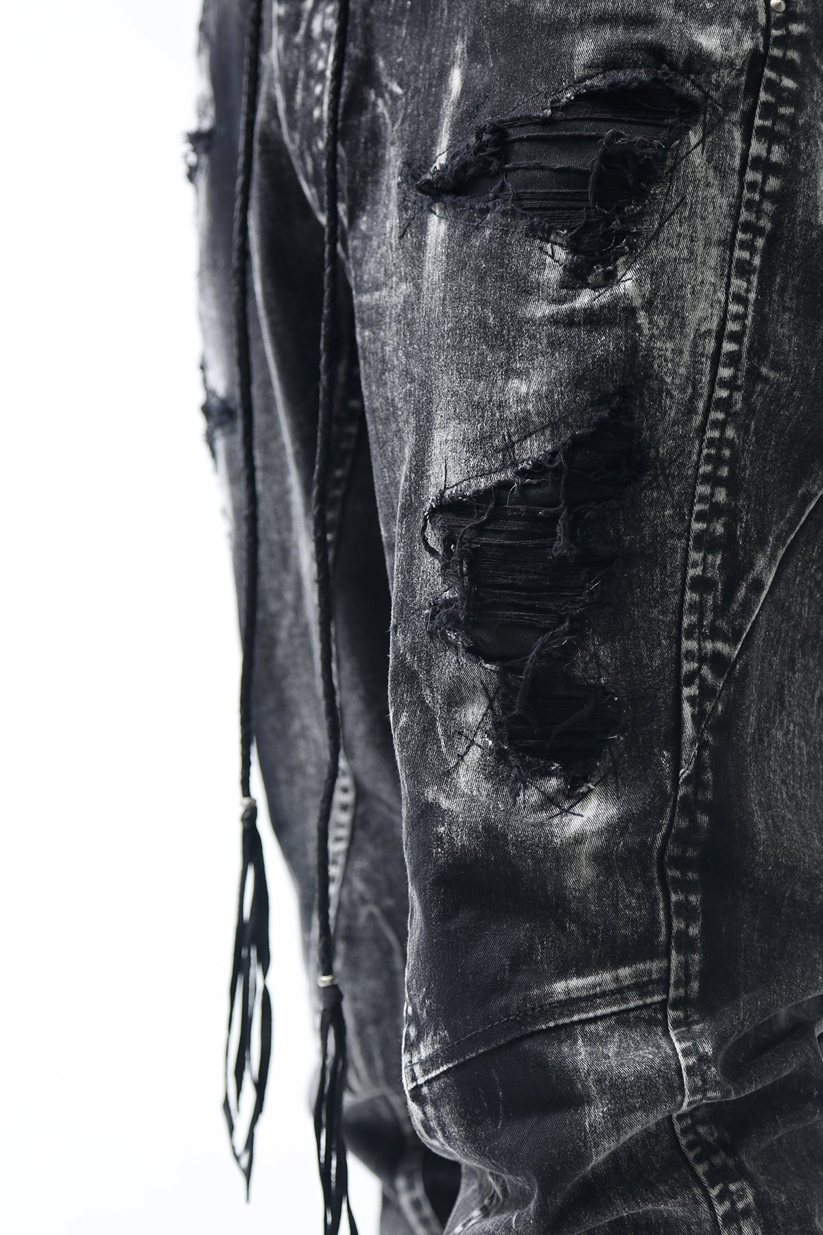 1902-PT06B Discharged Crush Pants