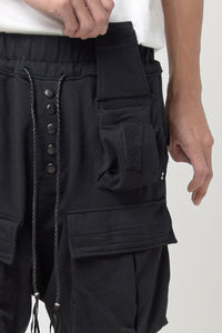 2301-PT07 Stretch Sweat Cargo Shorts