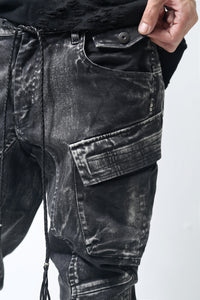 1902-PT06A Discharged Double Flap Pants