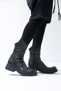 1602-BO03 Crush Short Boots