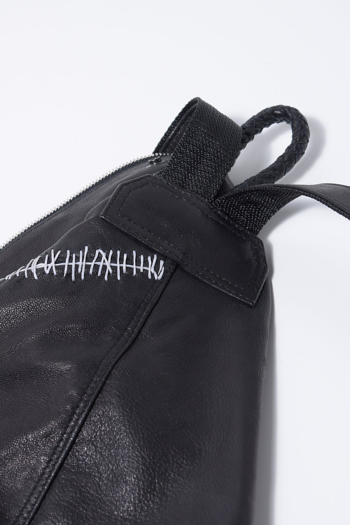 2202-BG01 Hand Stitch Triangle Backpack