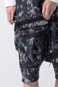 2202-PT06B Flake Discharged Cargo Shorts