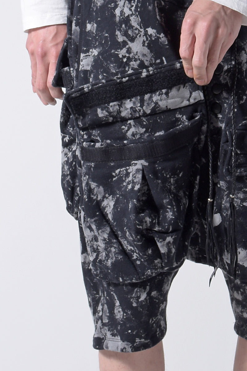 2202-PT06B Flake Discharged Cargo Shorts