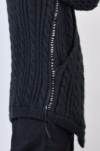 2002-KT02 Cable Combi Mohair CD Black