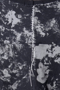 2202-TP05 Flake Discharged Dolman Top