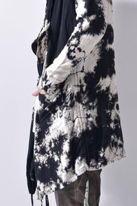 2102-TP04B Hooded Tie Dye Gauze CD / LS