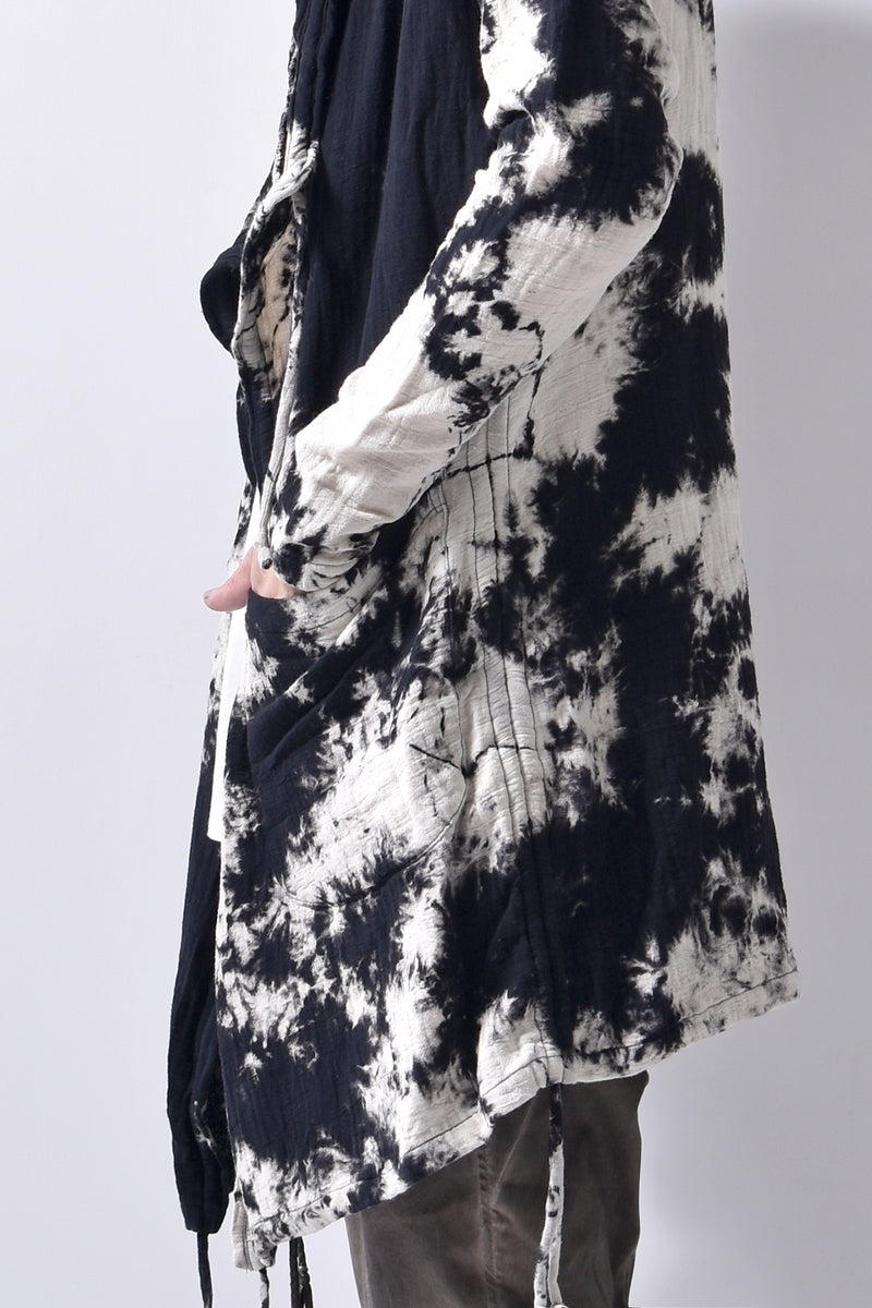 2102-TP04B Hooded Tie Dye Gauze CD / LS